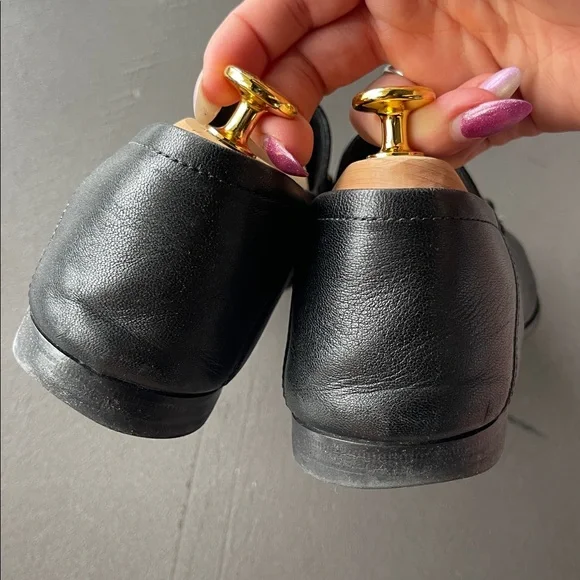 Gucci Panther Brixton Black Leather Loafers Mens size 6 - Picture 6 of 10